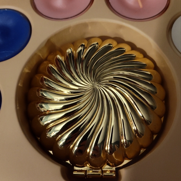 NEW! Vintage PartyLite Shell Travel Tealight Candle Set - Picture 3 of 9